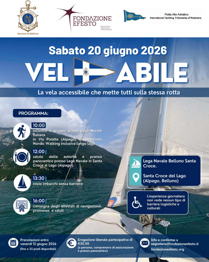Evento Velabile presso il Lago di Santa Croce, Alpago (Belluno)